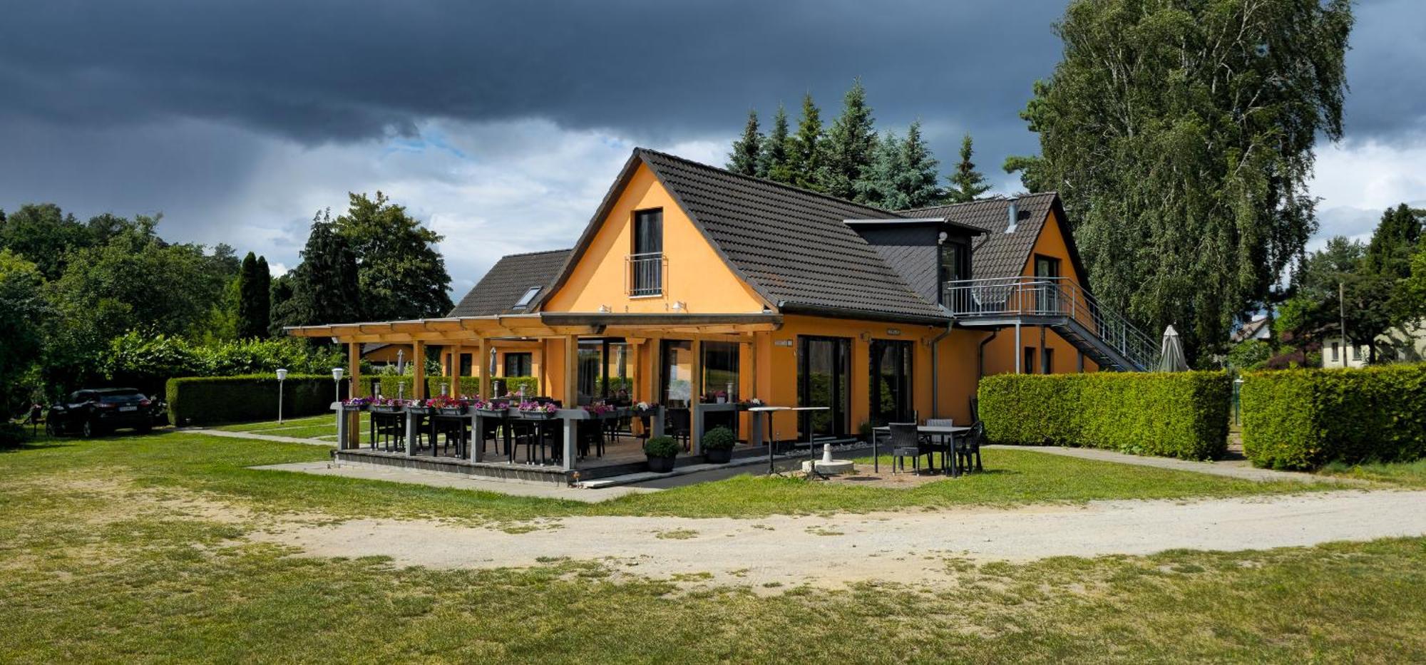 Pension Achterland Mellenthin Exterior foto